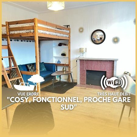 Appartamento Felix Vue Erdre & Cite Des Congres / Gare Sud Nantes Esterno foto